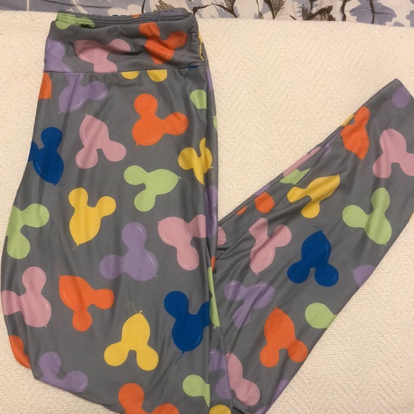 mickey balloon leggings